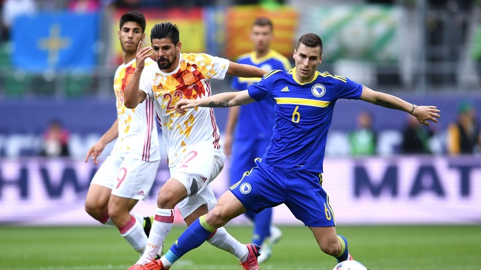 Spanyol Menang 3-1 Atas Bosnia