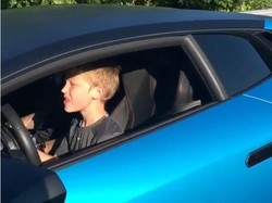 Bocah 11 Tahun Tantang Adu Kecepatan Pakai Lamborghini Huracan