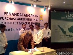 PLN Teken 18 Kontrak Jual-Beli Listrik Energi Terbarukan 115,6 MW