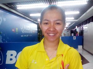 Febby Angguni Kangen Lawan Ratchanok Intanon