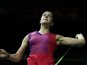 Carolina Marin Mengaku Sempat Gugup Carolina Marin Mengaku Sempat Gugup