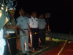 Kakorlantas Tinjau Perbaikan Tol Cipali KM 103.400 yang Amblas