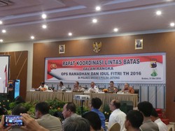 Polri Gelar Rapat Koordinasi Bahas Mudik Lebaran 2016