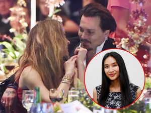Momen Johnny Depp Bersama Istri, Happy Salma Tetap Fresh di Usia 36 Tahun