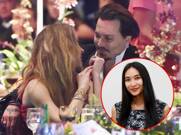 Momen Johnny Depp Bersama Istri, Happy Salma Tetap Fresh di Usia 36 Tahun