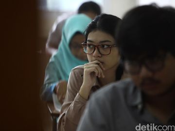 Ujian SBMPTN di Universitas Indonesia
