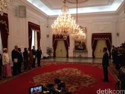 Jokowi Terima Surat Tugas Duta Besar Luar Biasa dari 8 Negara