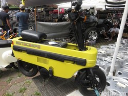 Motocompo, Motor Imut Honda yang Bisa Dilipat