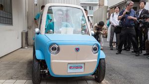 Ini Wujud Mobil Mungil yang Terbuat dari Kain Anti Air