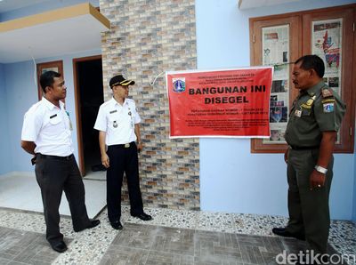 Pemprov DKI Segel Kavling di Kawasan Jagakarsa