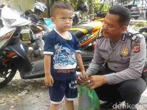 Ikuti Ayahnya Naik Angkot, Bocah 3 Tahun di Bogor ini Sempat Tersesat