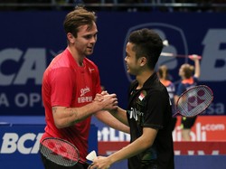 Jorgensen Nilai Permainan Anthony Lebih Baik daripada di Piala Thomas