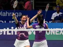 Rizki/Tiara Merasa Diuntungkan Lapangan Berangin