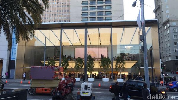 Apple Store Mewah di Jantung San Fransisco