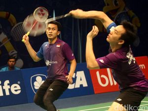 Ahsan/Hendra Melaju ke Babak Kedua