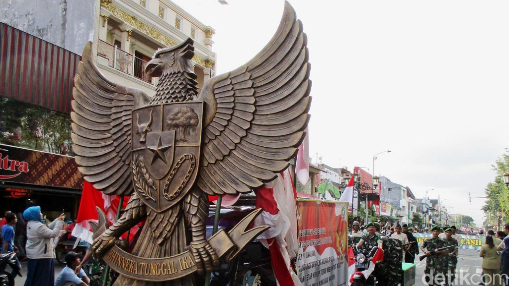Kirab Peringati Lahirnya Pancasila di Yogyakarta