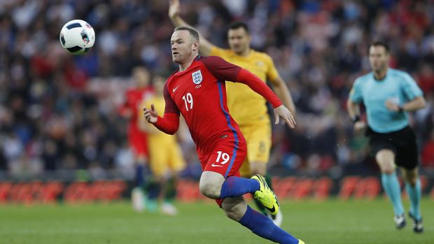 Wayne Rooney akan menjalani laga ke-120 bersama timnas Inggris.