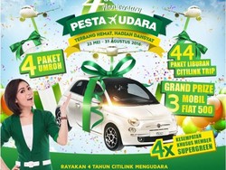 Beli Tiket PP Citilink, Bisa Dapat Mobil, Paket Umrah dan Liburan!