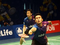 Ahsan/Hendra Menang Mudah di Babak Pertama
