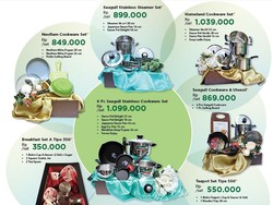 Transmart Carrefour Tawarkan Parcel Peralatan Masak