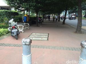 Trotoar di Sudirman-Thamrin akan Diperlebar Bulan Depan