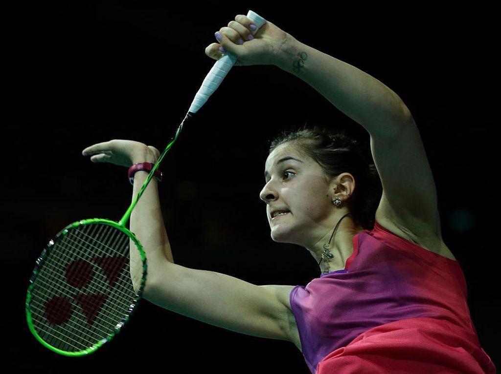 Carolina Marin Penasaran Berat dengan Gelar Juara Indonesia Open Carolina Marin Penasaran Berat dengan Gelar Juara Indonesia Open