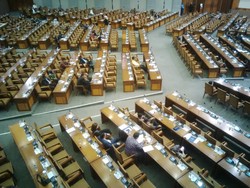 Begini Sepinya Paripurna DPR Bahas RUU Pilkada, Tersisa 107 Wakil Rakyat