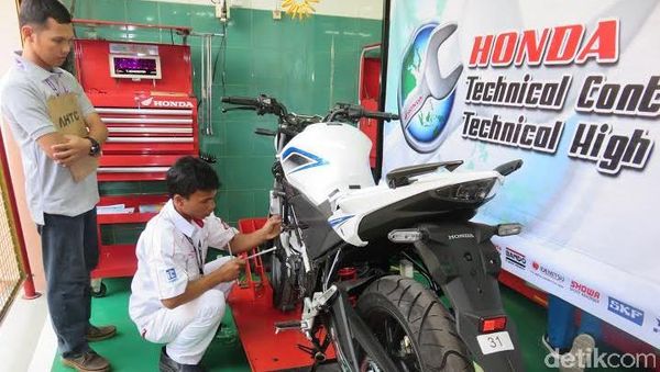 Honda Uji Kemampuan Siswa SMK