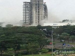 Getaran Kuat, Gedung di Bintaro Roboh Sempat Dikira Gempa Bumi