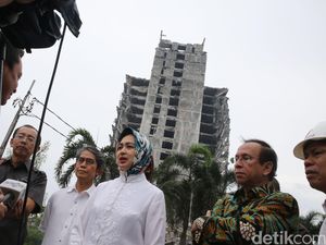Pantau Gedung yang Roboh di Bintaro, Wali Kota Airin akan Panggil Pemilik