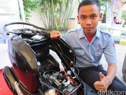 Hasil Inovasi Siswa SMK, Mungkinkah Diproduksi di Motor Honda?