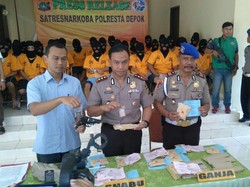 Libatkan PNS Hingga Mahasiswa, Ini Lokasi Rawan Peredaran Narkotika di Depok