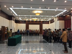 Lantik 26 Pejabat Baru, Sofyan Djalil Kembalikan Deputi Bidang Sarana Prasarana