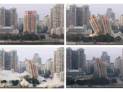 6 Aksi Pembongkaran Gedung yang Berakhir Bencana