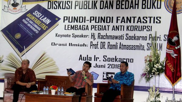 Diskusi Pundi-Pundi Fantastis Lembaga Pegiat Anti Korupsi