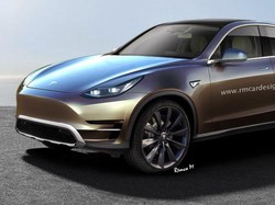 Inikah Desain Crossover Tesla Model Y?