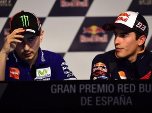 Marquez dan Lorenzo Beda Suara soal Perubahan Desain Lintasan Marquez dan Lorenzo Beda Suara soal Perubahan Desain Lintasan