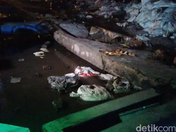 Ini Penampakan Tanggul Muara Angke yang Jebol