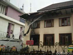 Pasca Gedung Dibakar, Aktivitas Kerja Pegawai Kejati Jabar Berjalan Normal