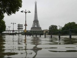 Banjir di Paris Capai Titik Tertinggi Selama 30 Tahun Terakhir