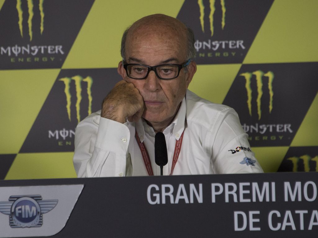 Bos Dorna: MotoGP Bukan Tinju, Pebalap Tak Perlu Berantem Biar Seru! Bos Dorna: MotoGP Bukan Tinju, Pebalap Tak Perlu Berantem Biar Seru!