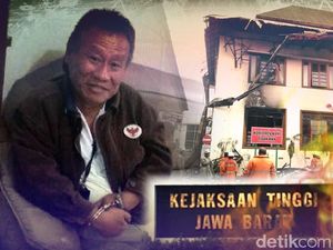 Deddy Sugarda Pembakar Kantor Kejati Jabar Terancam 12 Tahun Penjara
