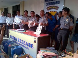 Polisi Semarang Amankan 71 Preman dan 28 Pasangan Mesum selama Sepekan