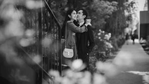 Foto-foto Sandra Dewi dan Calon Suami Pre-wedding di Jepang
