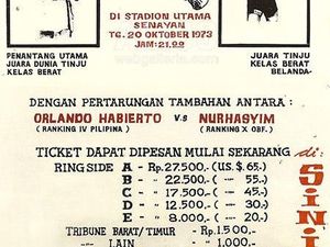 Muhammad Ali, Wajah Tampan dan Uang US$ 200 Ribu Saat Tanding di Jakarta