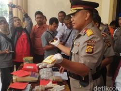 Polda Jambi Kembali Sita Emas Hasil Tambang Liar, Kali ini Bobotnya 4,1 Kg