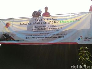 Mengaji di SPBU Dapat Pertalite Gratis Berlaku Selama Ramadan