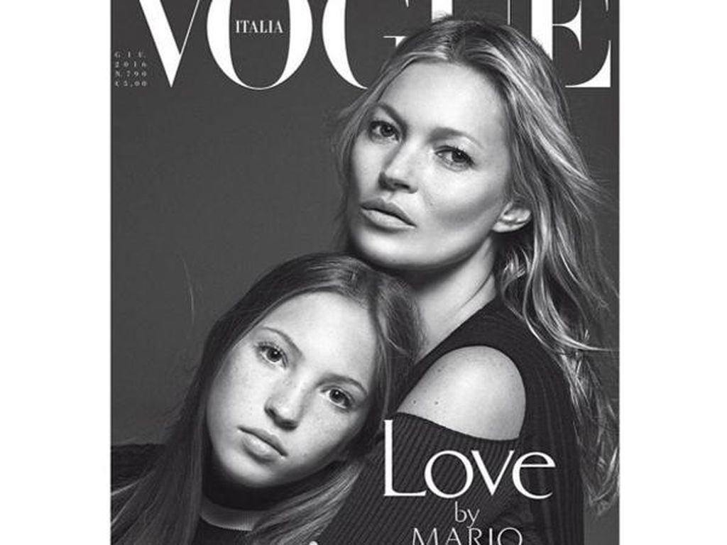 Putri Kate Moss Mulai Debut Sebagai Model Vogue