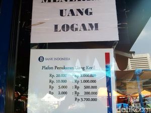 Selain Uang Kertas, Uang Logam Juga Bisa Ditukar di BI