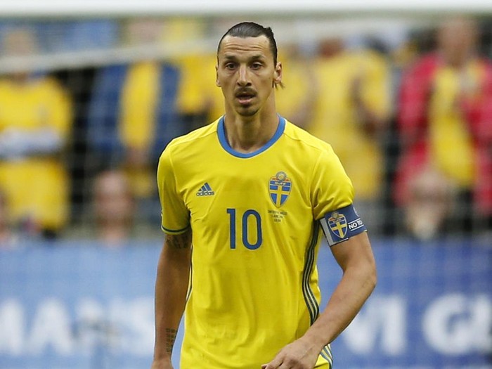 Football Soccer - Sweden v Wales - International Friendly - Friends Arena, Stockholm, Sweden - 5/6/16
Swedens Zlatan Ibrahimovic
Action Images via Reuters / Andrew Boyers
Livepic
EDITORIAL USE ONLY.